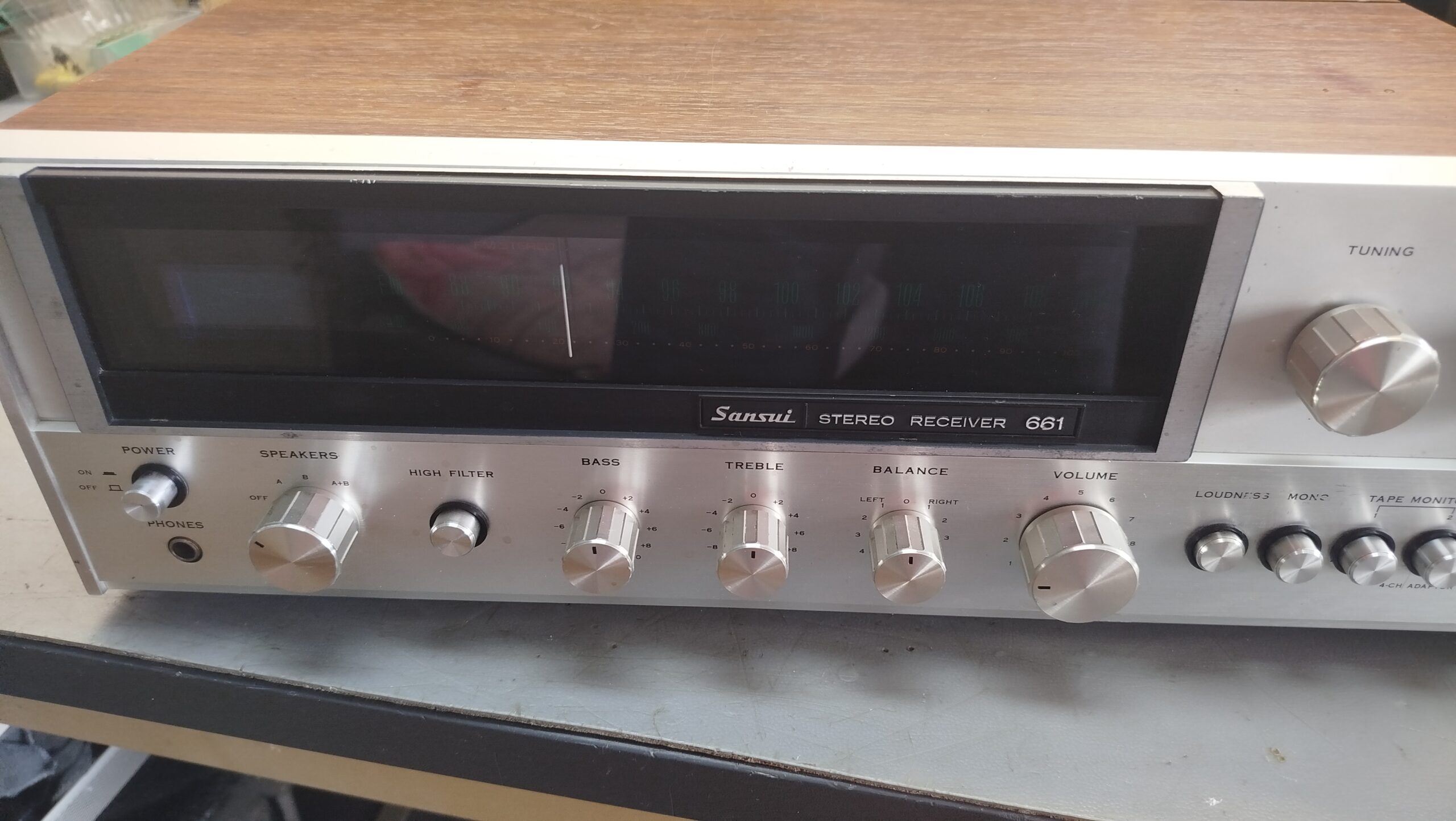 Sansui 661 naprawa